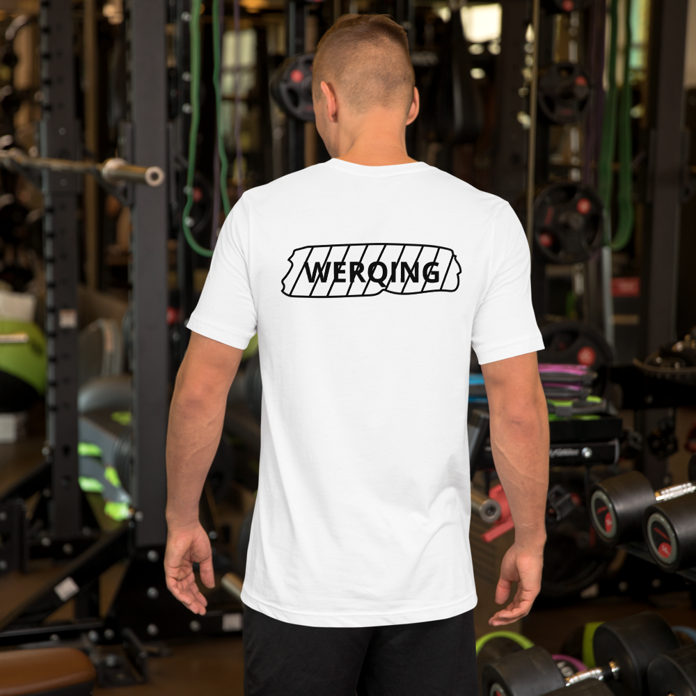 WERQING HARD Tshirt unisex comfortable and athletic shirt that fits all