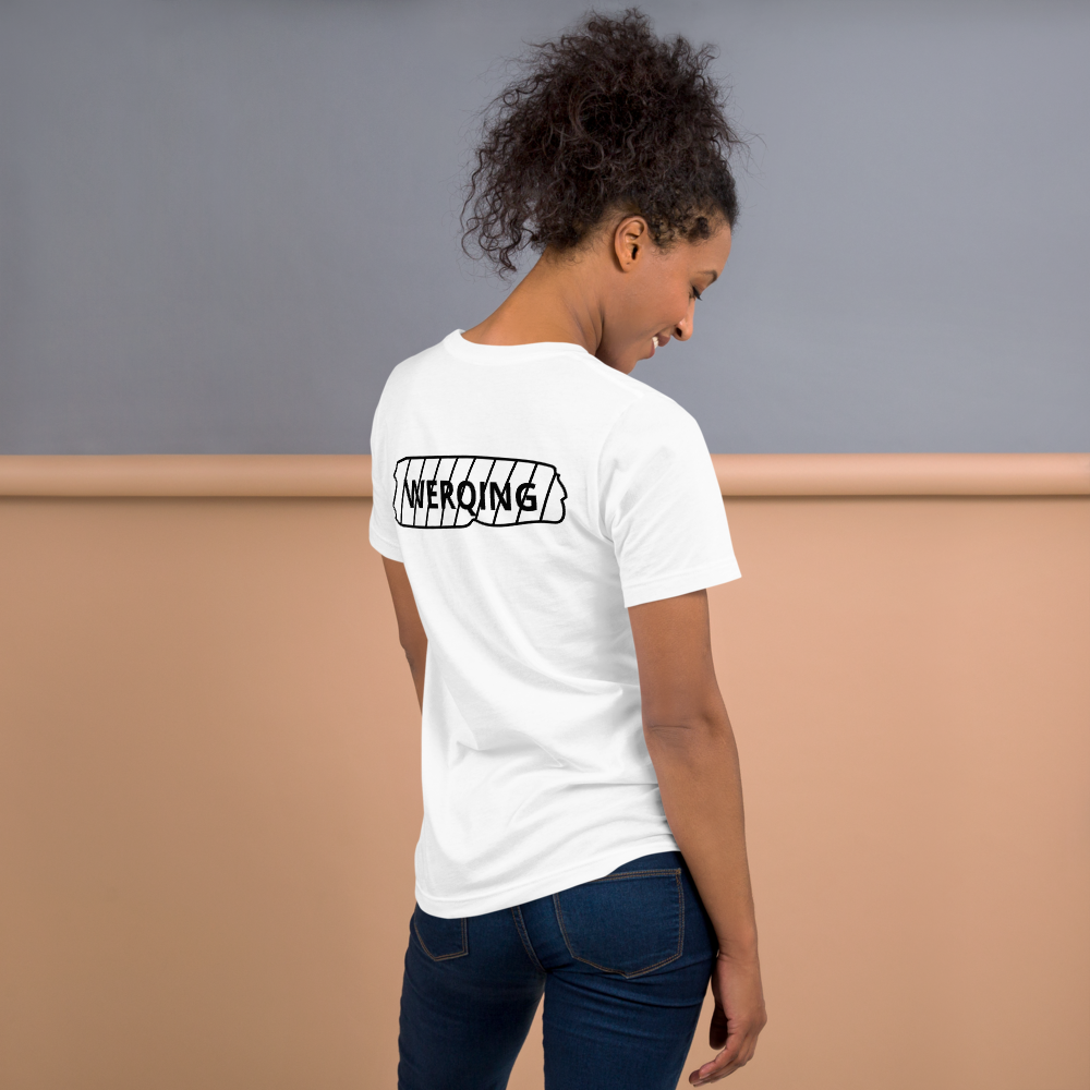 WERQING HARD Tshirt unisex comfortable and athletic shirt that fits all