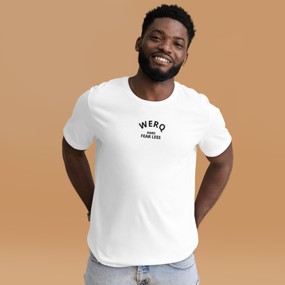 WERQING HARD Tshirt unisex comfortable and athletic shirt that fits all