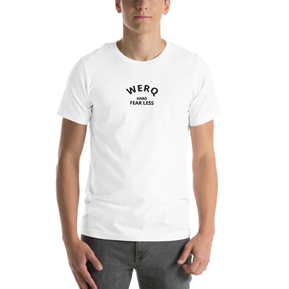 WERQING HARD Tshirt unisex comfortable and athletic shirt that fits all