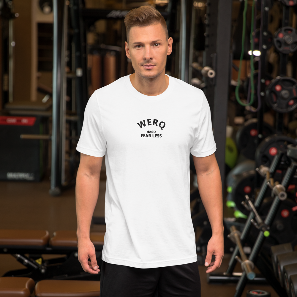 WERQING HARD Tshirt unisex comfortable and athletic shirt that fits all