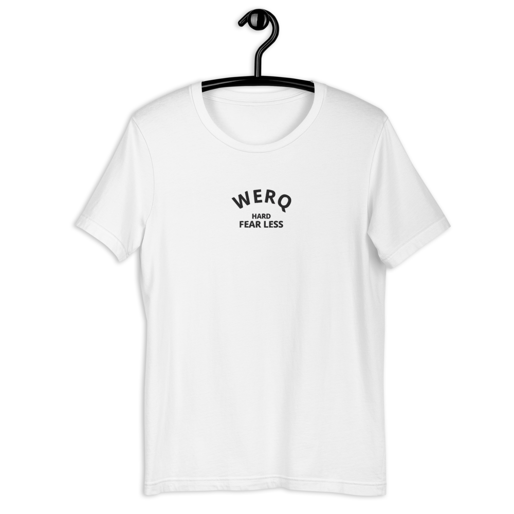 WERQING HARD Tshirt unisex comfortable and athletic shirt that fits all