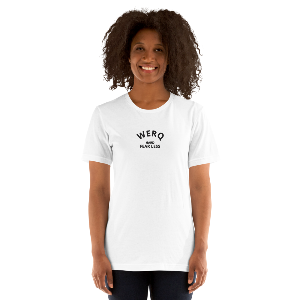 WERQING HARD Tshirt unisex comfortable and athletic shirt that fits all