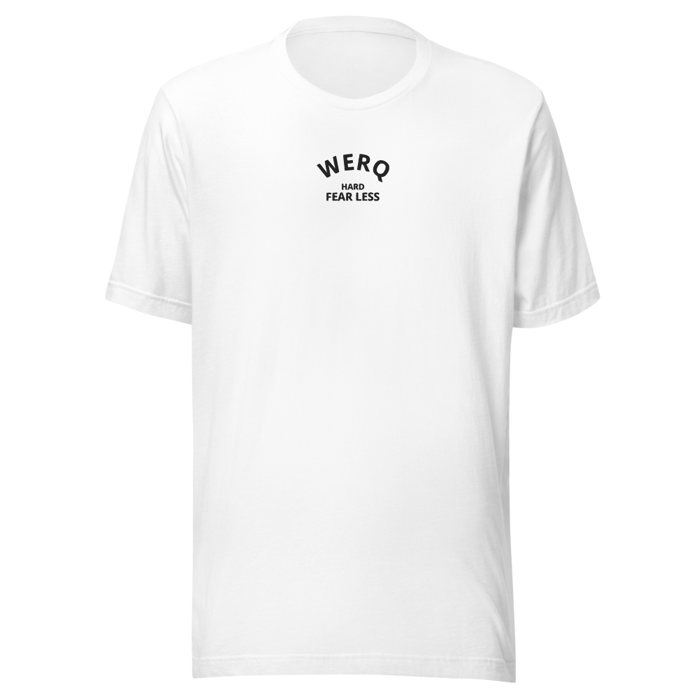 WERQING HARD Tshirt unisex comfortable and athletic shirt that fits all