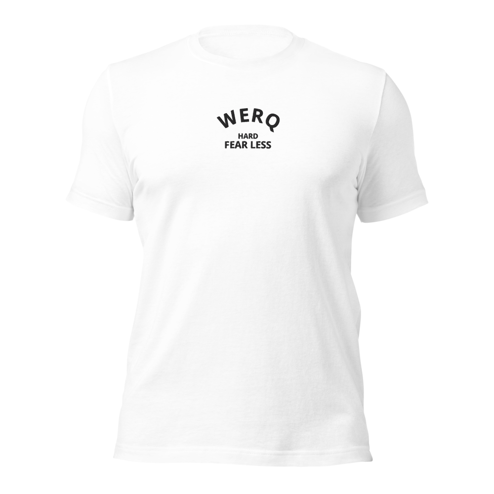 WERQING HARD Tshirt unisex comfortable and athletic shirt that fits all