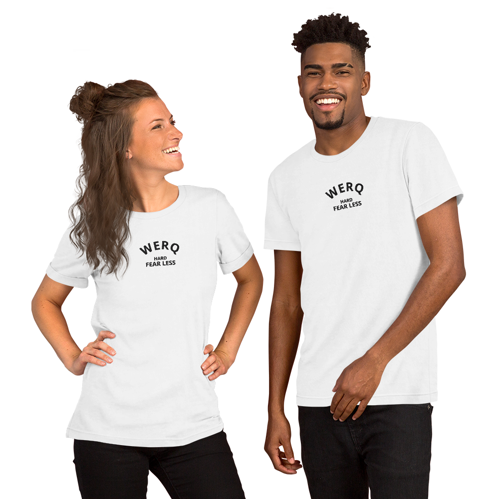 WERQING HARD Tshirt unisex comfortable and athletic shirt that fits all