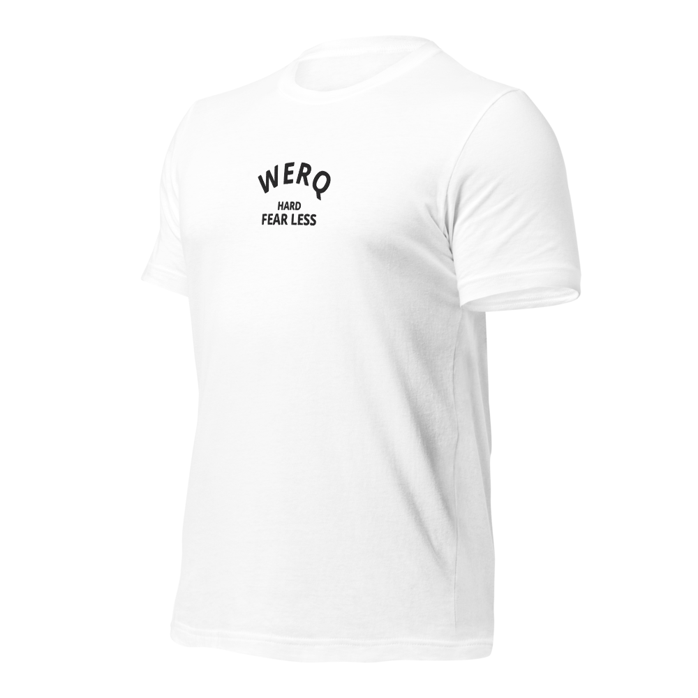 WERQING HARD Tshirt unisex comfortable and athletic shirt that fits all