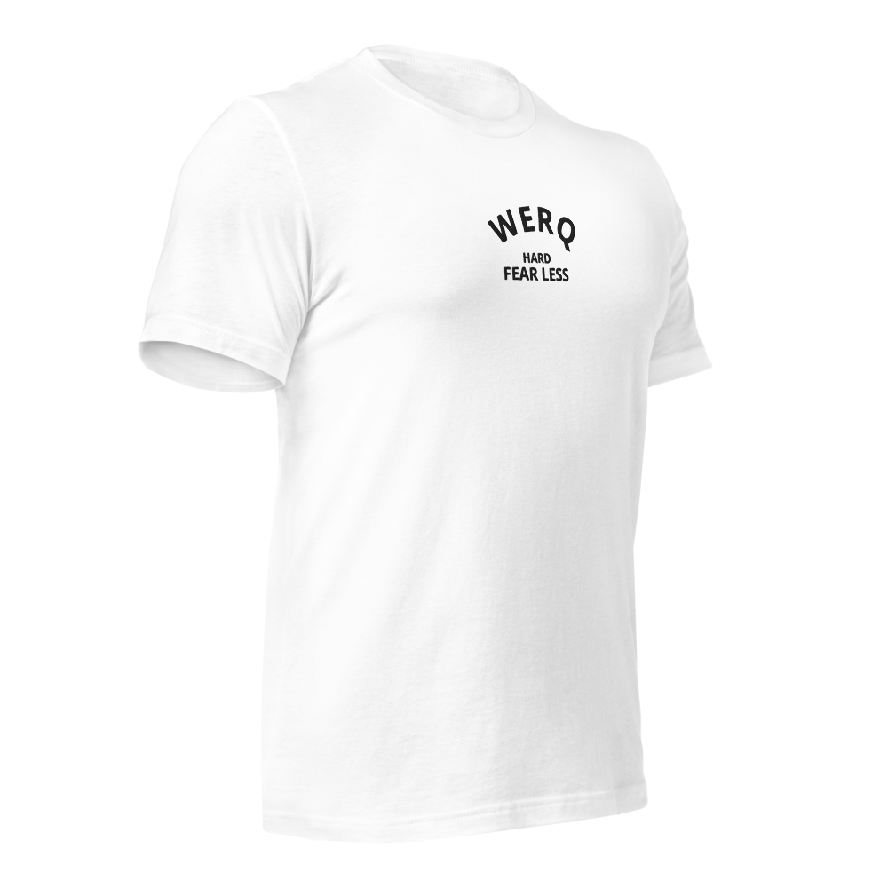 WERQING HARD Tshirt unisex comfortable and athletic shirt that fits all