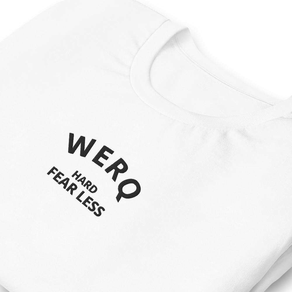 WERQING HARD Tshirt unisex comfortable and athletic shirt that fits all