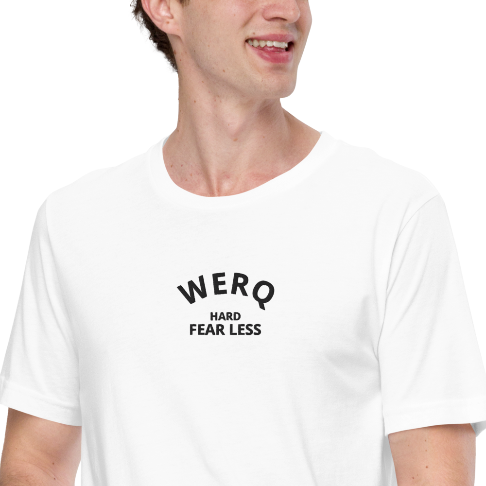 WERQING HARD Tshirt unisex comfortable and athletic shirt that fits all